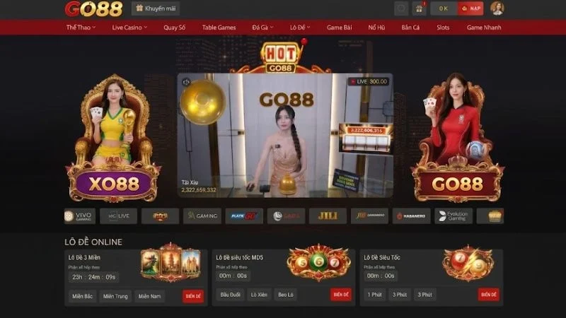 Thống kê 300.000 Người dùng trực tuyến tại XO88